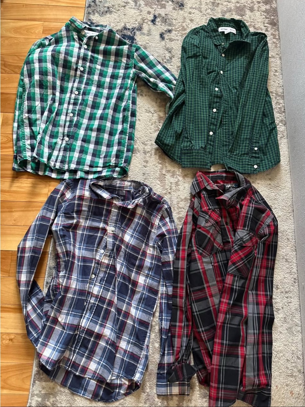 Shirt lot Kids Plaid Button-Up Shirts - Classic Casual